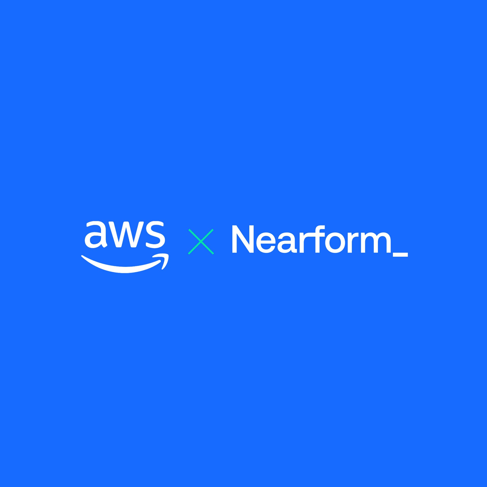 AWS X Nearform graphic